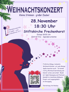 Plakat Weihnachtskonzert 2025